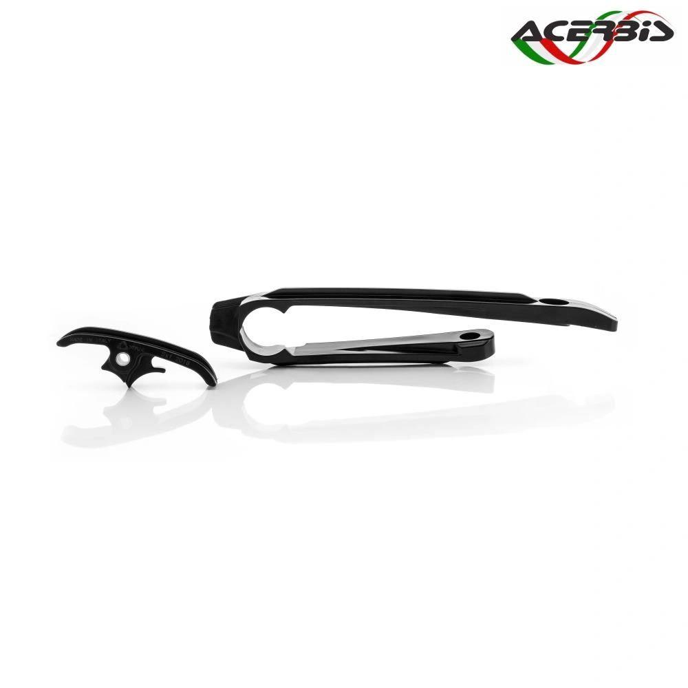 Deslizador de balancín Acerbis + deslizador de cadena inferior negro para KTM EXC/EXC-F 150/250/300/350/450/500 2017-2023 - MxProStoreParts