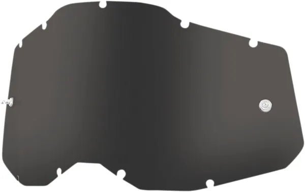 100% Accuri 2/Racecraft 2/Strata 2 brillens – smoke/zwart - MxProStoreParts
