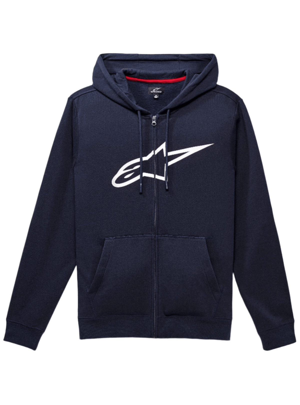 Alpinestars Ageless Zip V3 Hoodie Navy White - MxProStoreParts