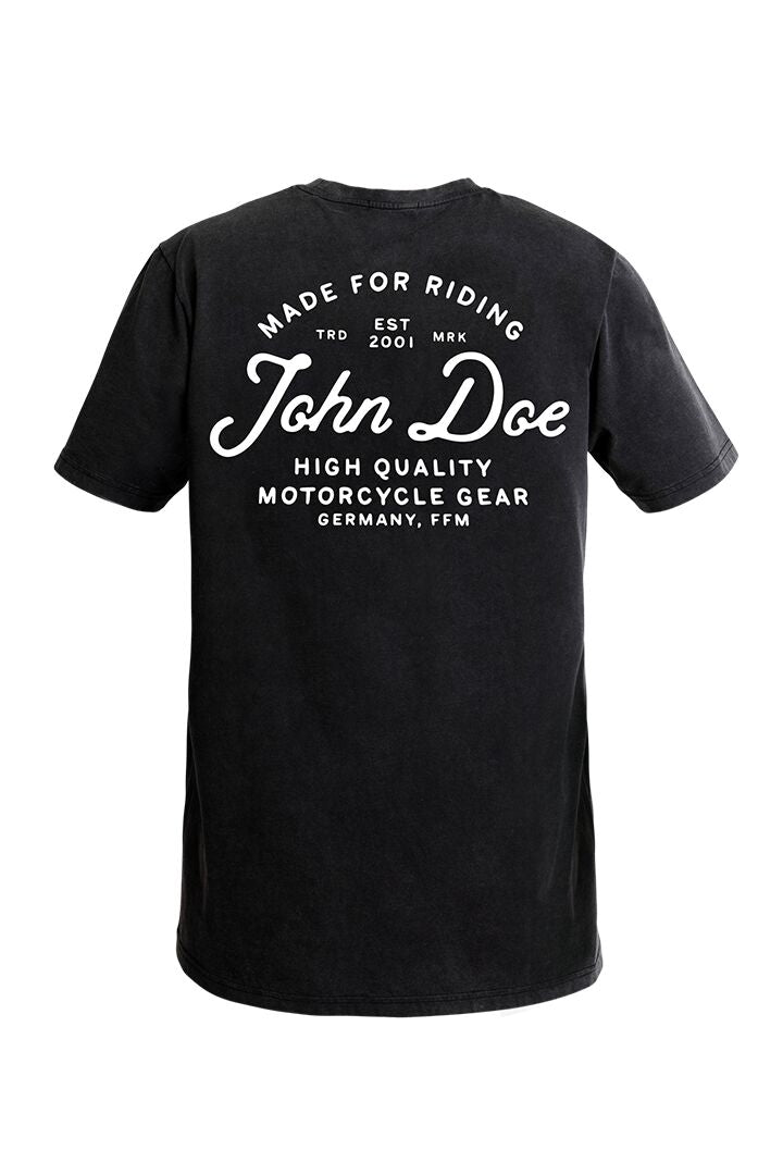 JOHN DOE JD Lettering T-shirt zwart, maat L - MxProStoreParts