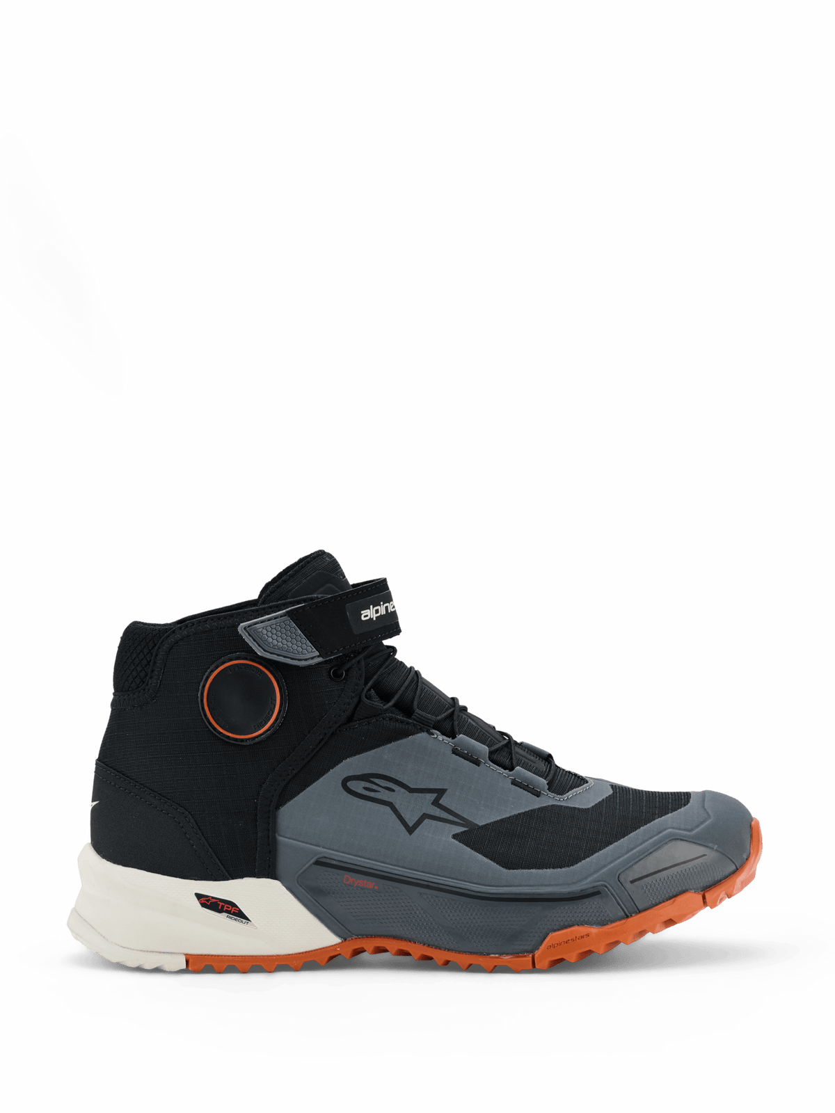 Alpinestars Shoe CR-X Drystar Black/Rust - MxProStoreParts