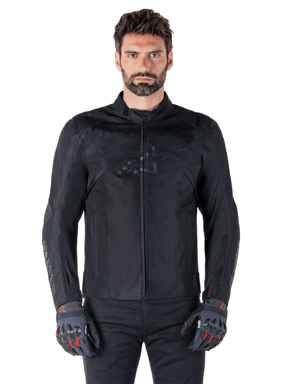Alpinestars Jacket T-SPS v2 Waterproof Black/Black - MxProStoreParts