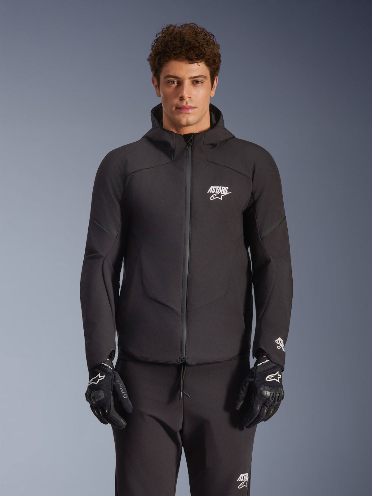 Alpinestars Jacket Aeroshell Waterproof Black - MxProStoreParts