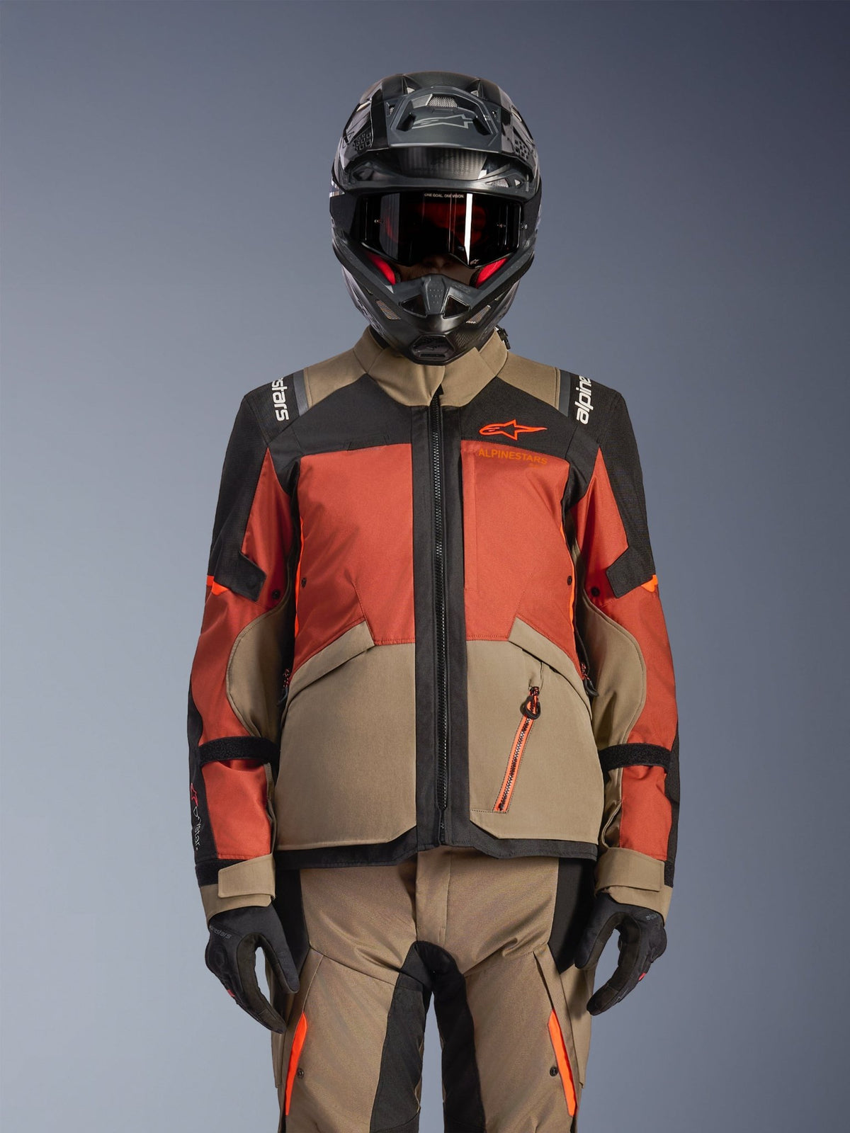 Alpinestars Jacket Andes v4 Drystar Rust - MxProStoreParts