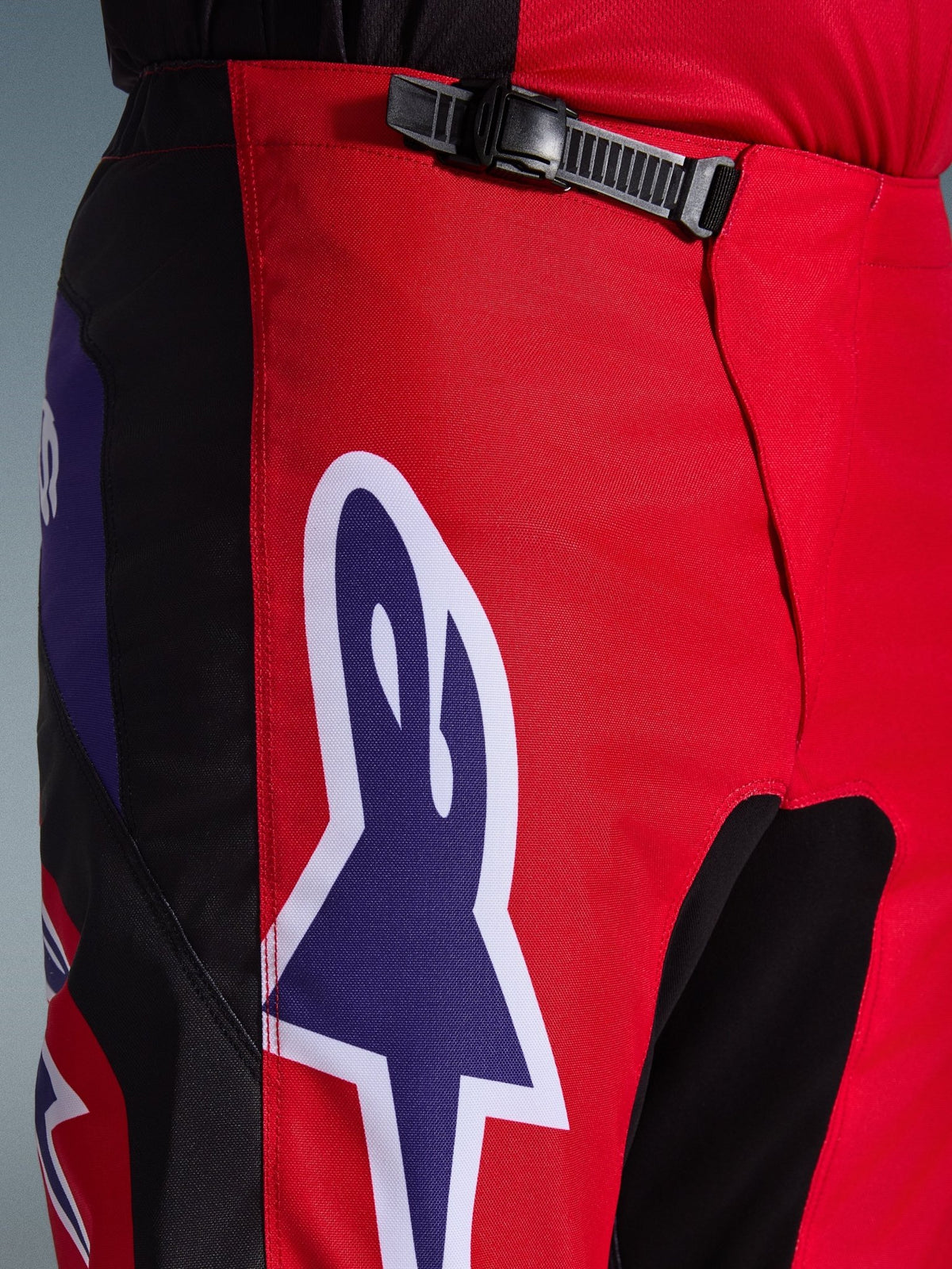 Alpinestars Fluid Grid Off-Road Pants Red, Black, Purple - MxProStoreParts