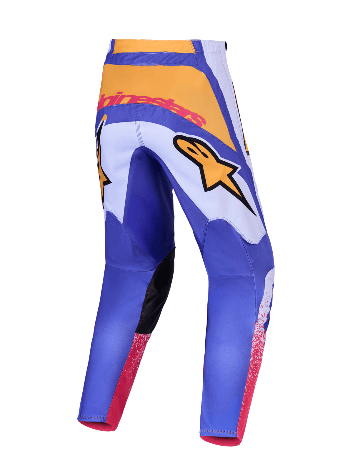 Alpinestars Fluid Drag Pantalones 2027 Morado Claro Azul Iris Dorado - MxProStoreParts