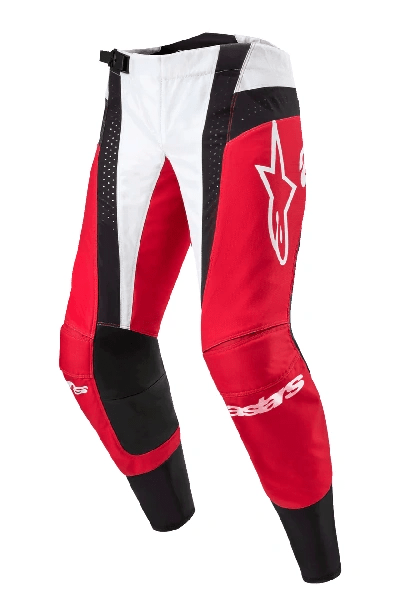 Alpinestars 2024 Techstar Ocuri Mars pantalon cross adulte Rouge / Blanc / Noir - MxProStoreParts