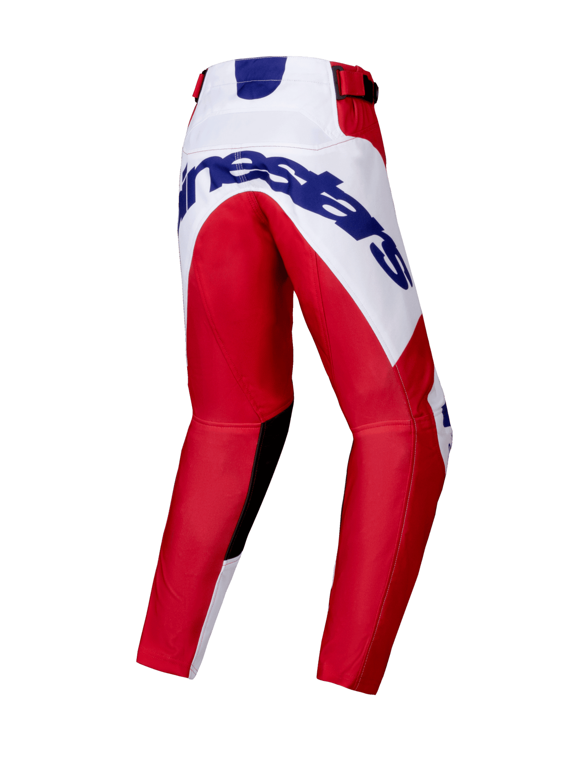 Alpinestars 2025 Pantalon Jeune Racer Veil en Polyfabric Rouge Vif et Blanc - MxProStoreParts