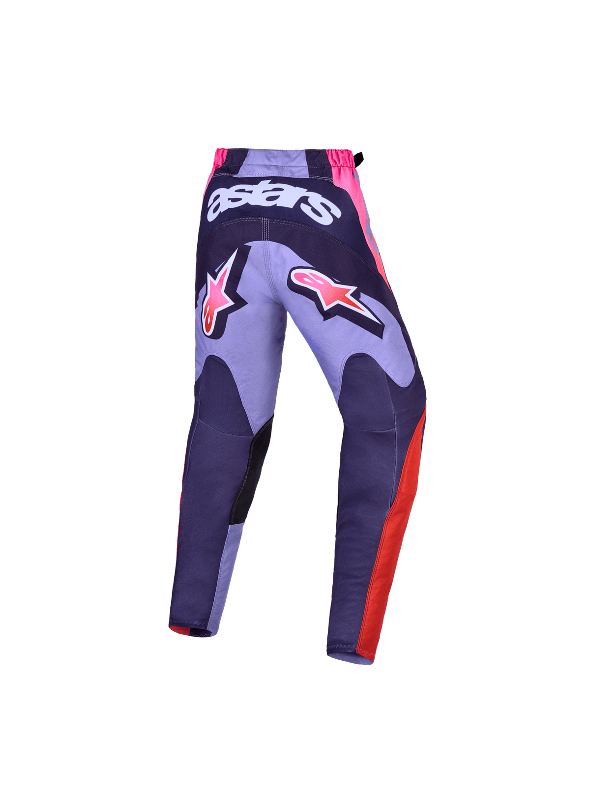 Pantalon Youth Fluid Hunt aux couleurs violet clair, pourpre foncé et rose fluo - MxProStoreParts