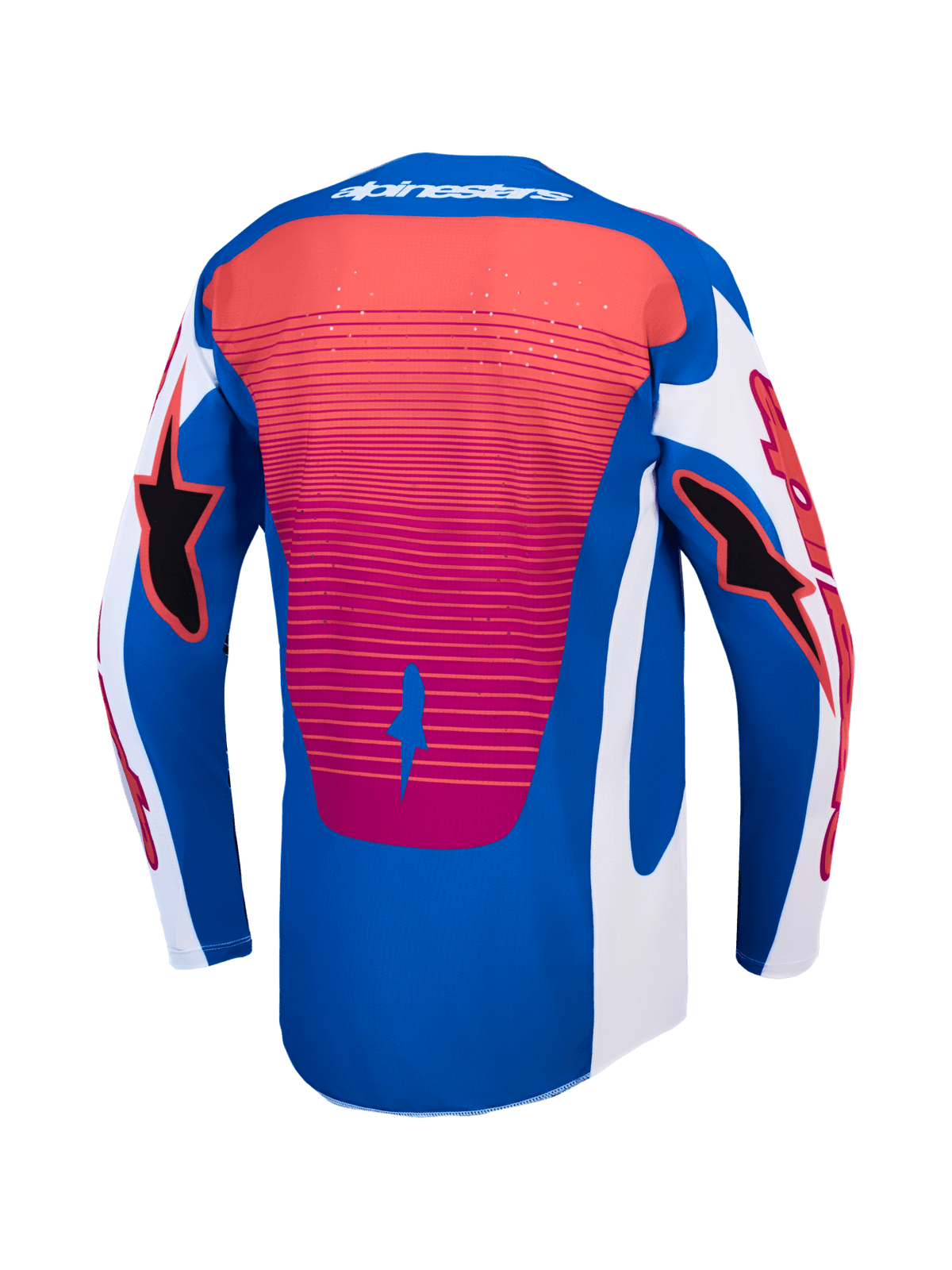 Alpinestars Maillot Techstar Maven blanc corail bleu - MxProStoreParts