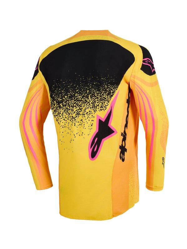 Alpinestars 2026 Supertech Nomur Youth Cross Shirt Orange / Yellow / Pink - MxProStoreParts