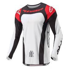 Alpinestars 2024 Techstar Ocuri Mars Adult Cross Shirt Red / White / Black - MxProStoreParts