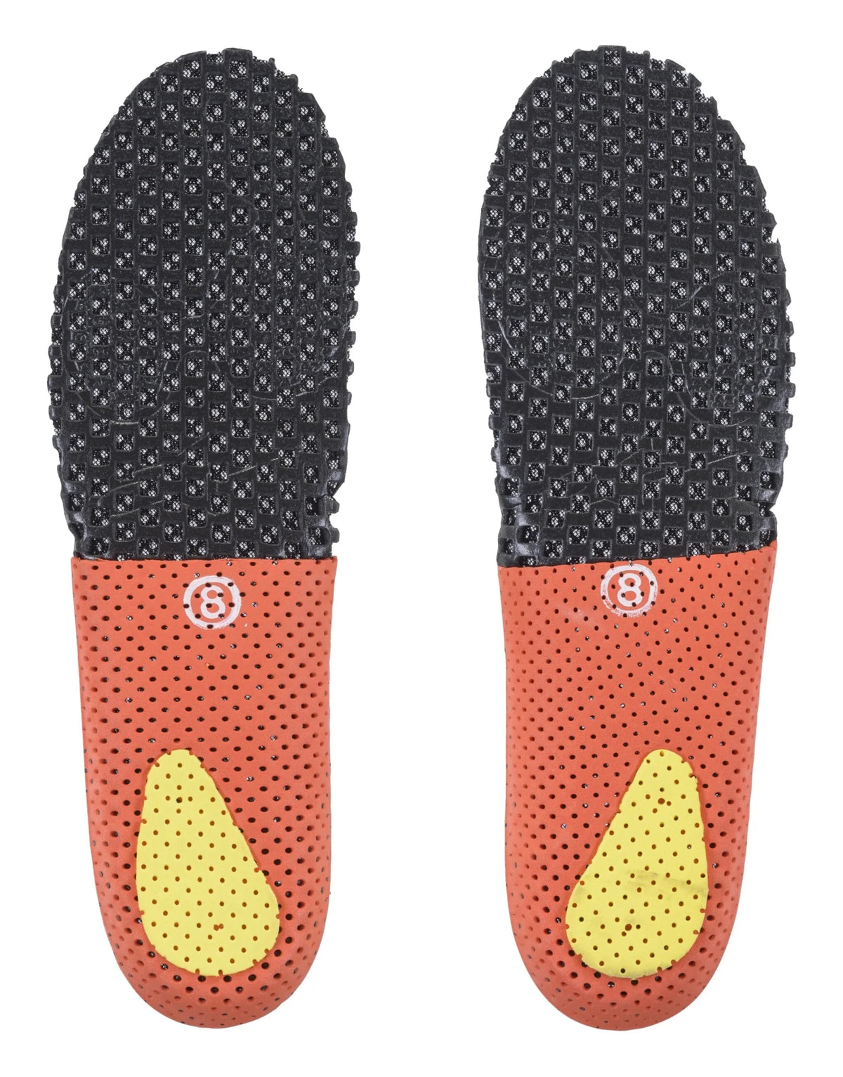 Alpinestars Tech 10 Vented inlegzolen zwart/geel/oranje - MxProStoreParts