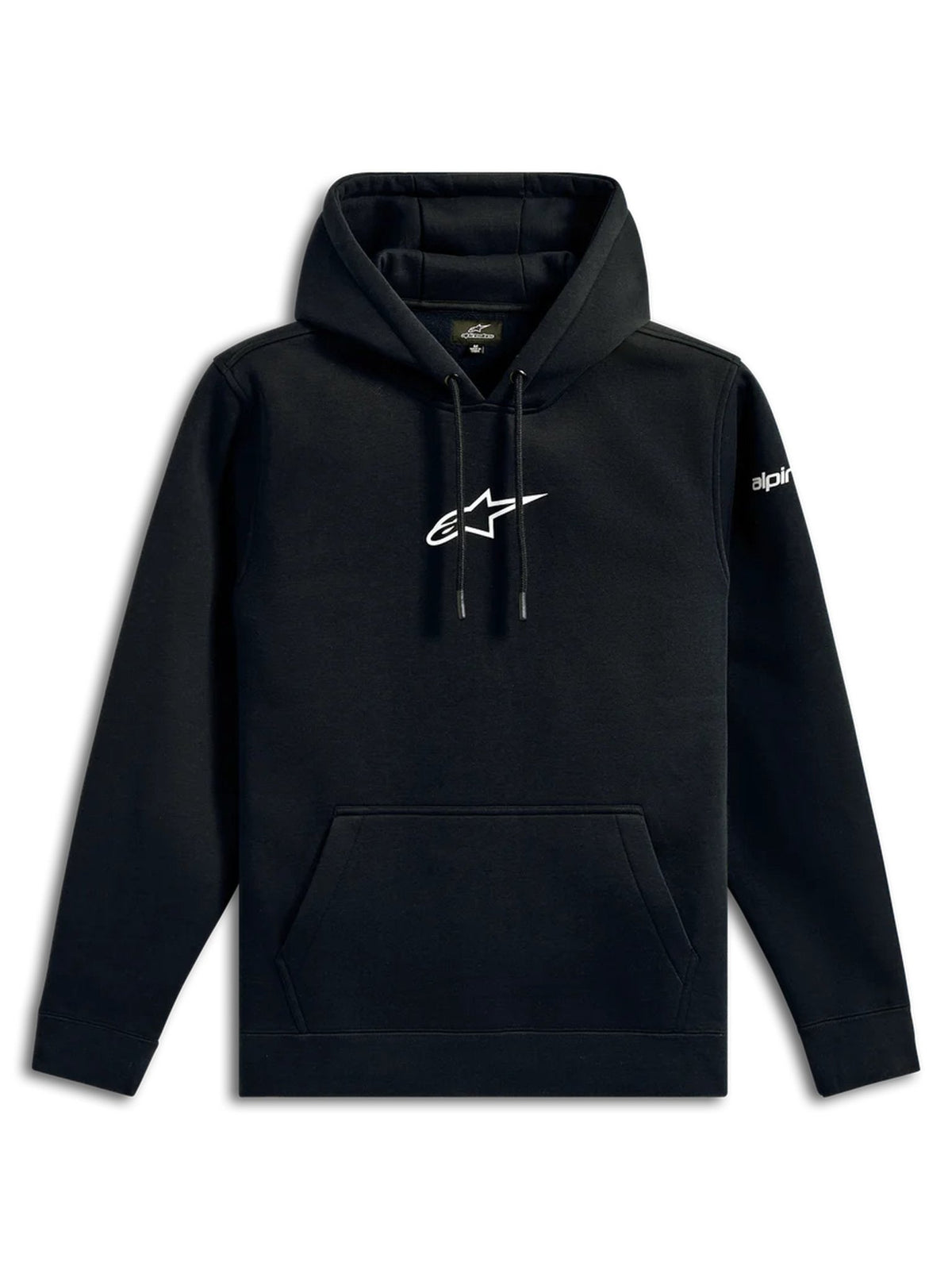 Alpinestars Hoodie Frontal Black - MxProStoreParts