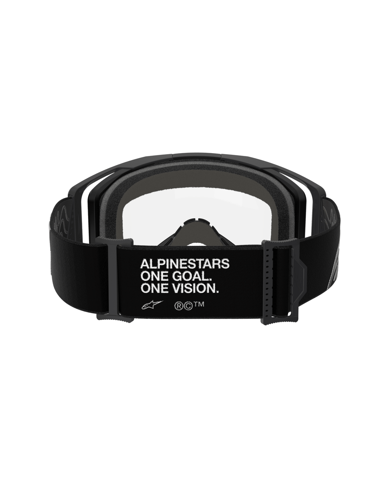Alpinestars Vision 8 Corp Gafas de Seguridad Negras Transparentes - MxProStoreParts