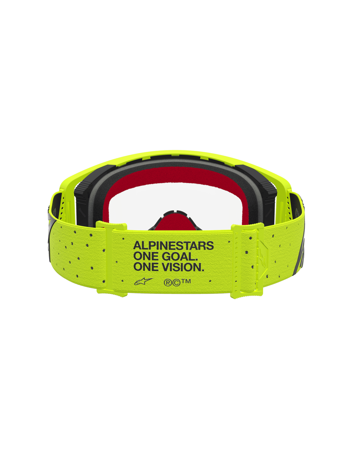 Alpinestars Supertech Vesta Gafas de Seguridad Amarillo Flúor Negro Transparente - MxProStoreParts