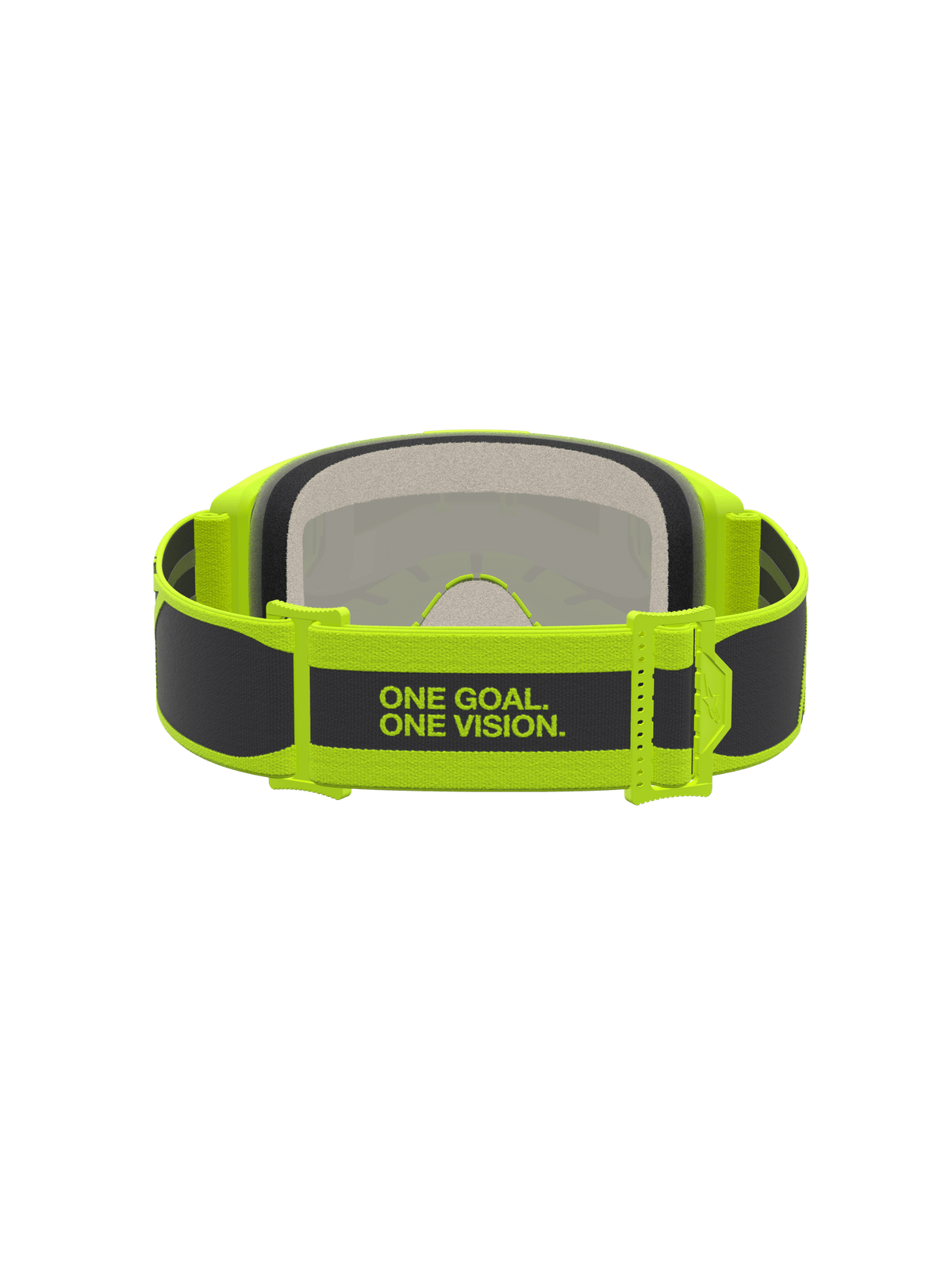 Alpinestars Vision 5 Rora Lunettes de sécurité Noir Jaune fluo Miroir argenté Taille unique - MxProStoreParts