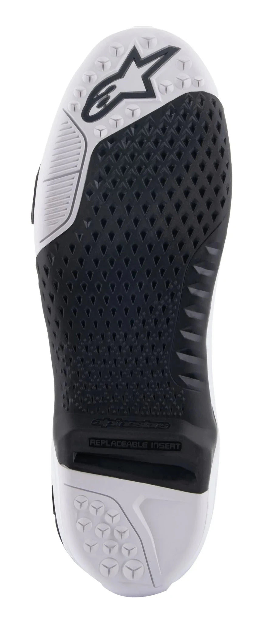 Alpinestars Tech 10 Vented vervangzolen zwart/wit - MxProStoreParts