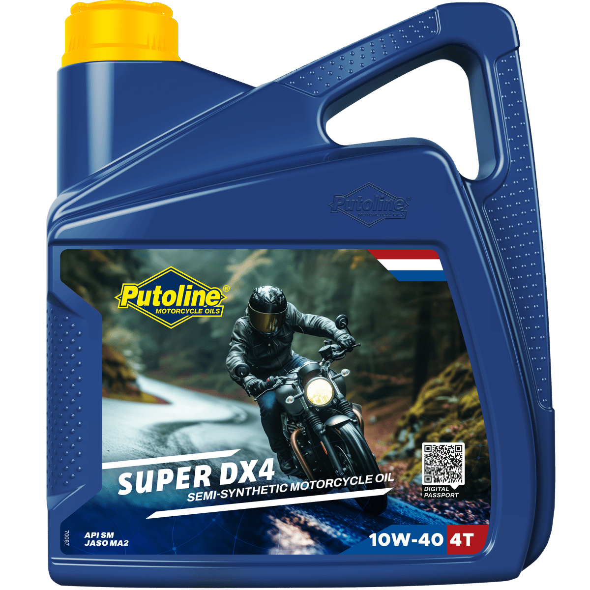 Putoline SUPER DX4 10W-40 4L SEMI-SYNTHETIC, API SL, JASO MA2 - MxProStoreParts