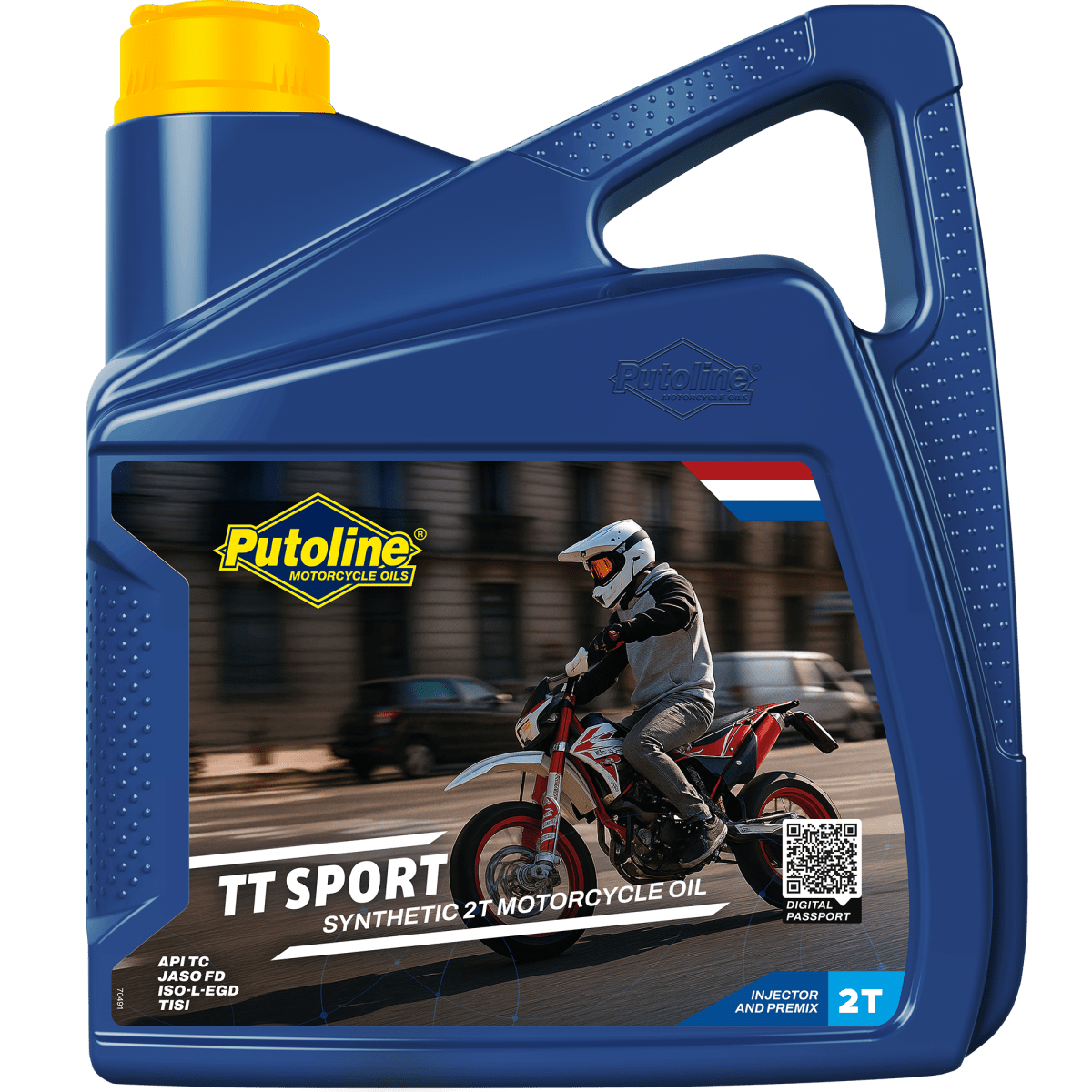 Putoline TT SPORT 4L 2-STROKE, API TC, JASO FD - MxProStoreParts