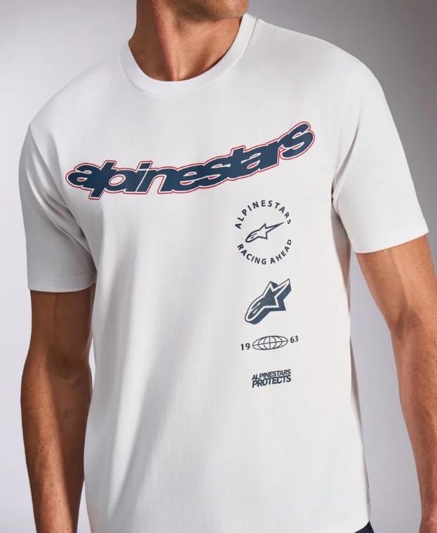 Alpinestars T-Shirt Abus SS CSF White - MxProStoreParts