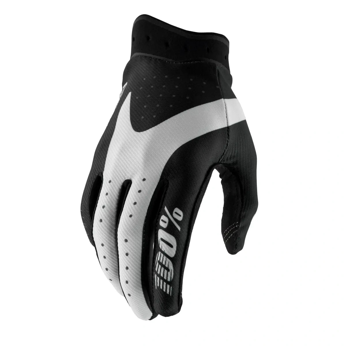100% iTRACK Guantes de cross – Negro - MxProStoreParts
