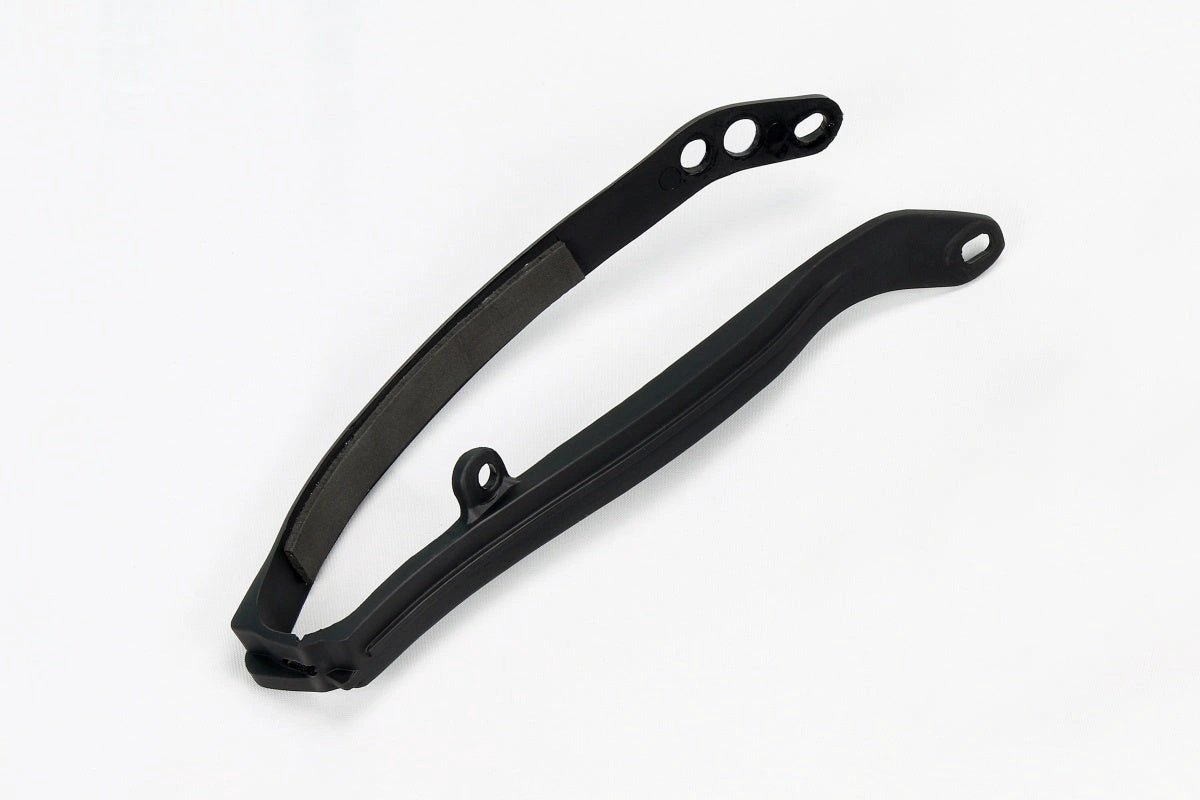 Guide de bras oscillant UFO noir pour Fantic XEF 250/450 2021- et Yamaha YZ 250/450F 2009- et WR 250F/450F 2009- et YZ 125/250 2009-2014 - MxProStoreParts