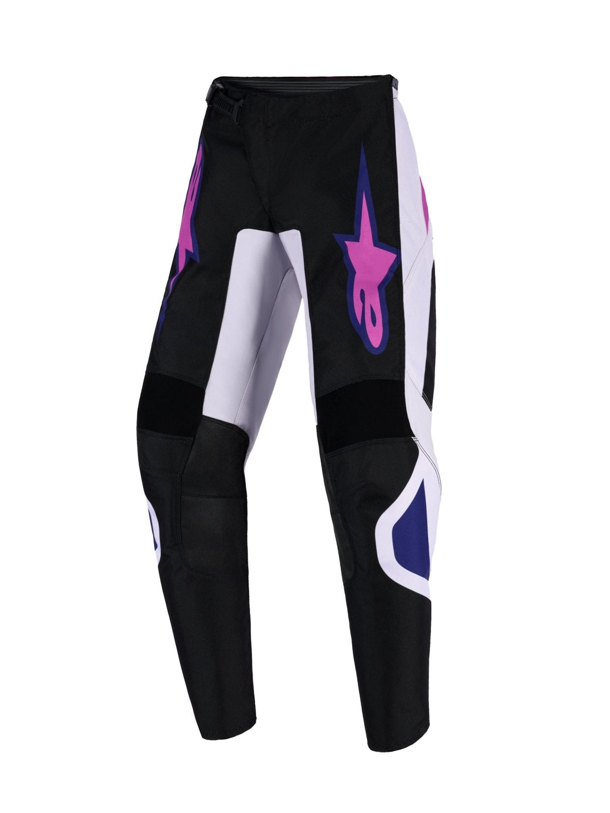 Alpinestars Junior Fluid Grid motocross pants black/grey/purple - MxProStoreParts