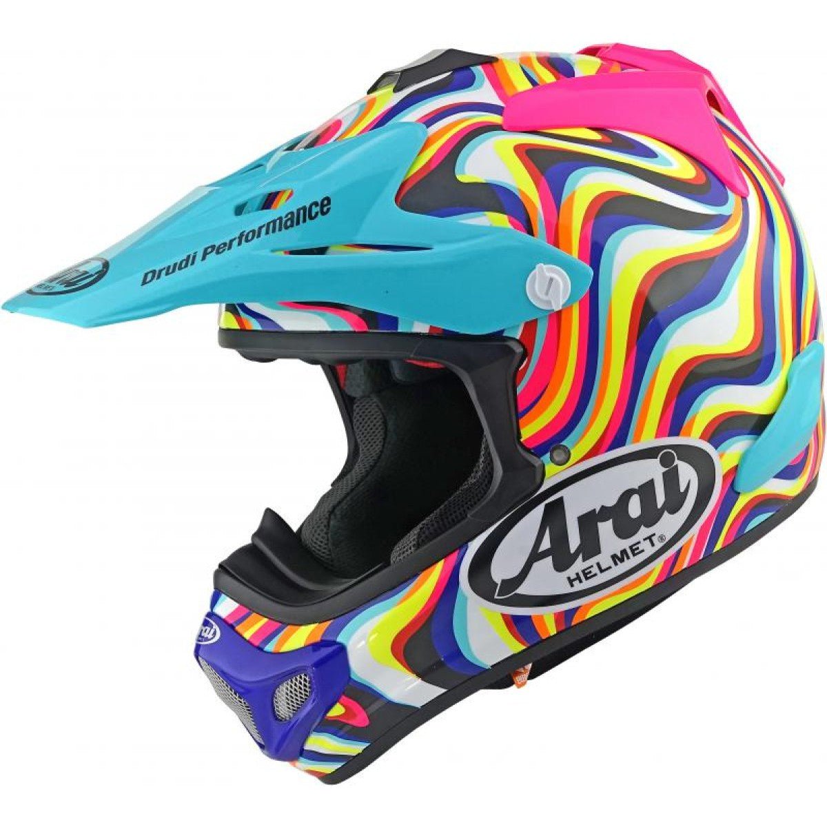 Arai MX-V EVO Stream Pink crosshelm - MxProStoreParts
