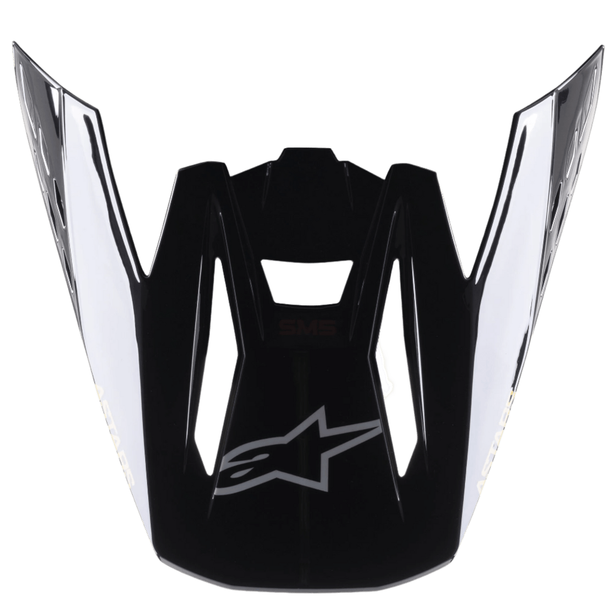 Alpinestars S-M5 Venture Vizier – Negro brillante - MxProStoreParts
