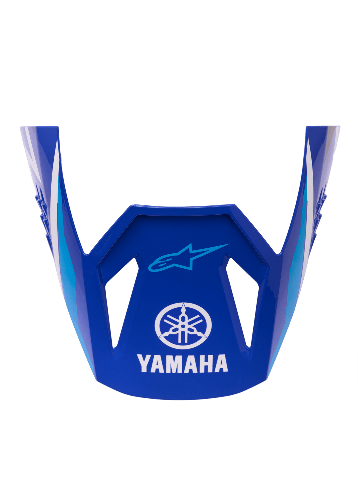 Alpinestars Yamaha S-M3 Vizier – Blauw wit glanzend - MxProStoreParts