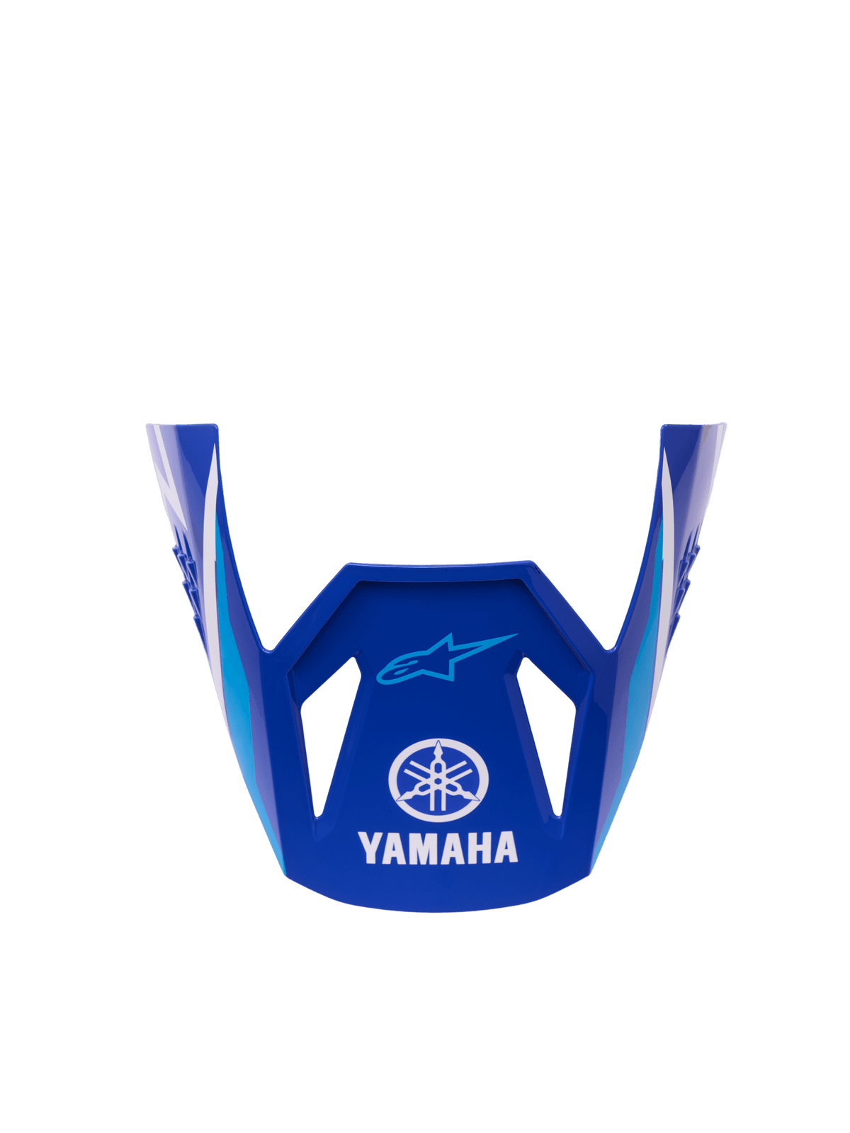 Alpinestars Jeugd Yamaha S-M3 Vizier – Blauw wit glanzend - MxProStoreParts