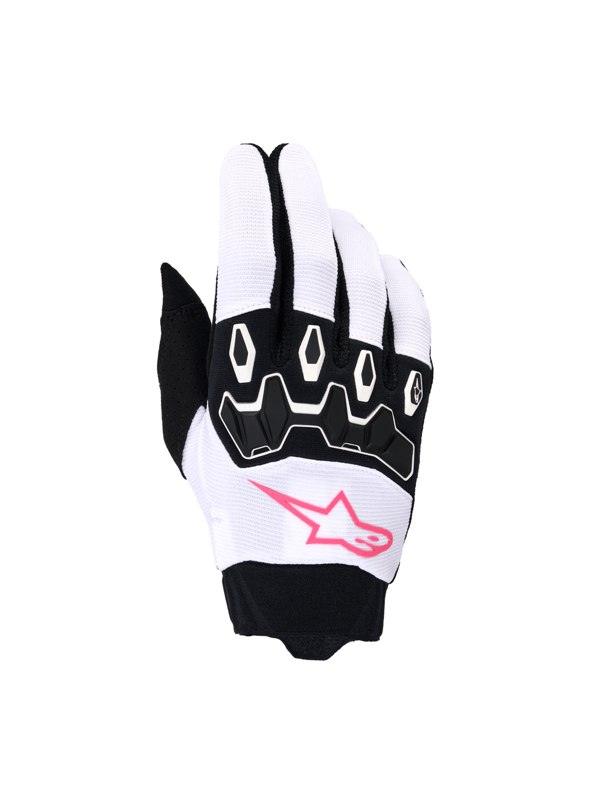 Alpinestars Stella Full Bore V2 Gants 2026 – Blanc rose fluo noir - MxProStoreParts