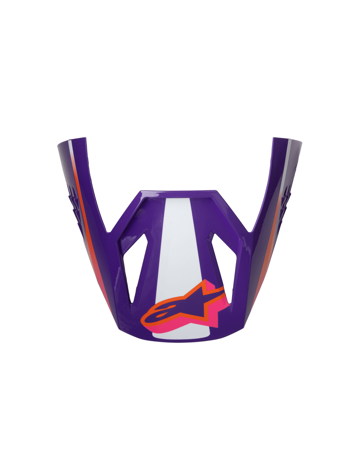 Alpinestars S-M3 Heat Vizier – Blanco, púrpura, rosa brillante - MxProStoreParts