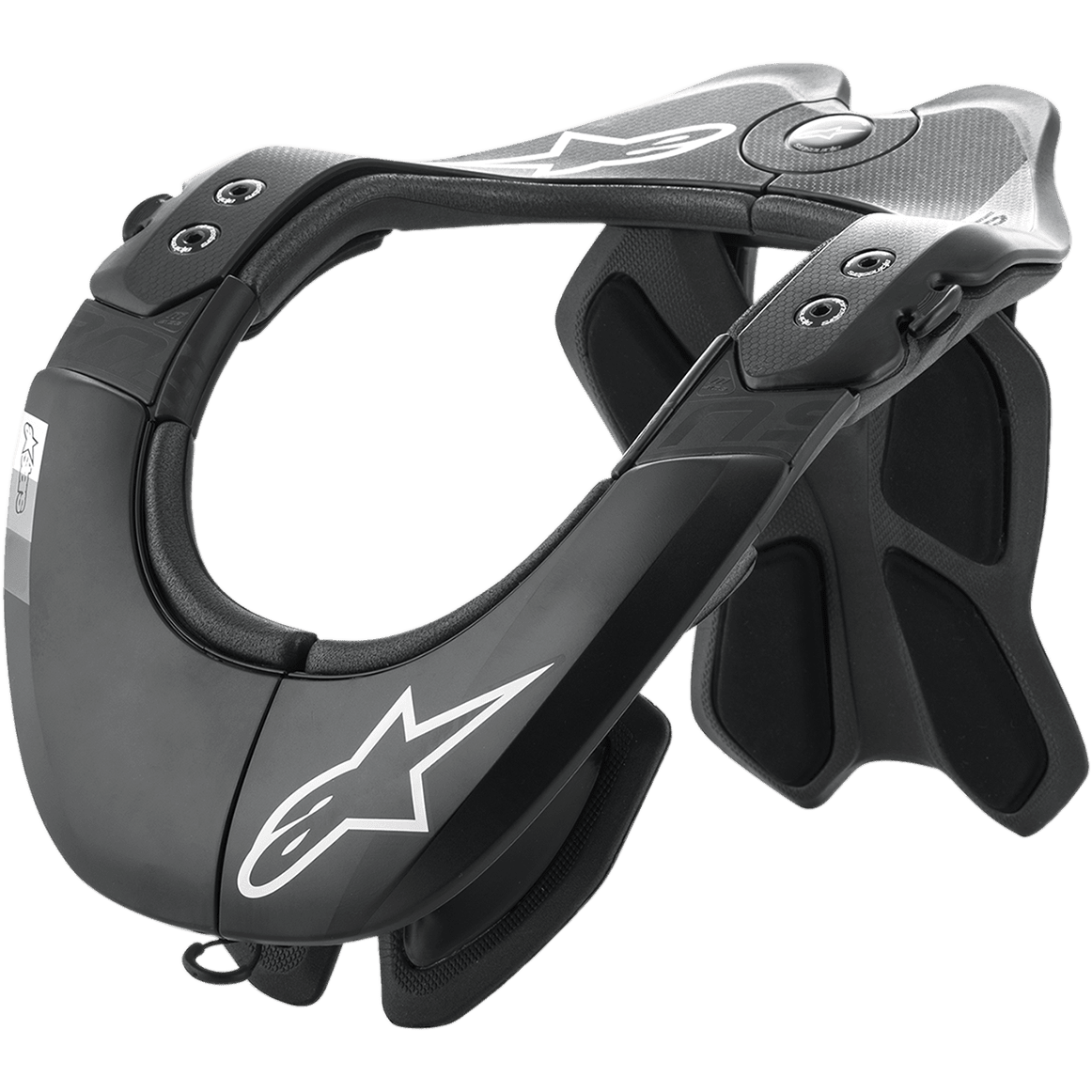 Alpinestars Bns Tech 2 Support de cou – Noir gris cool - MxProStoreParts