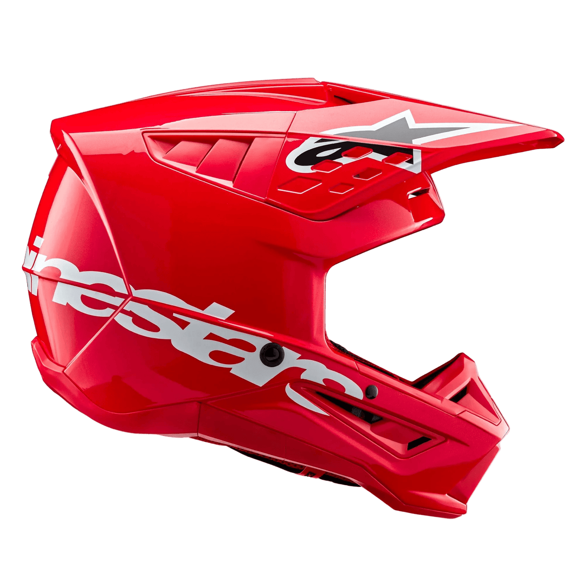 Alpinestars S-M5 Corp Helm ECE 22.06 – Helderrood glanzend - MxProStoreParts