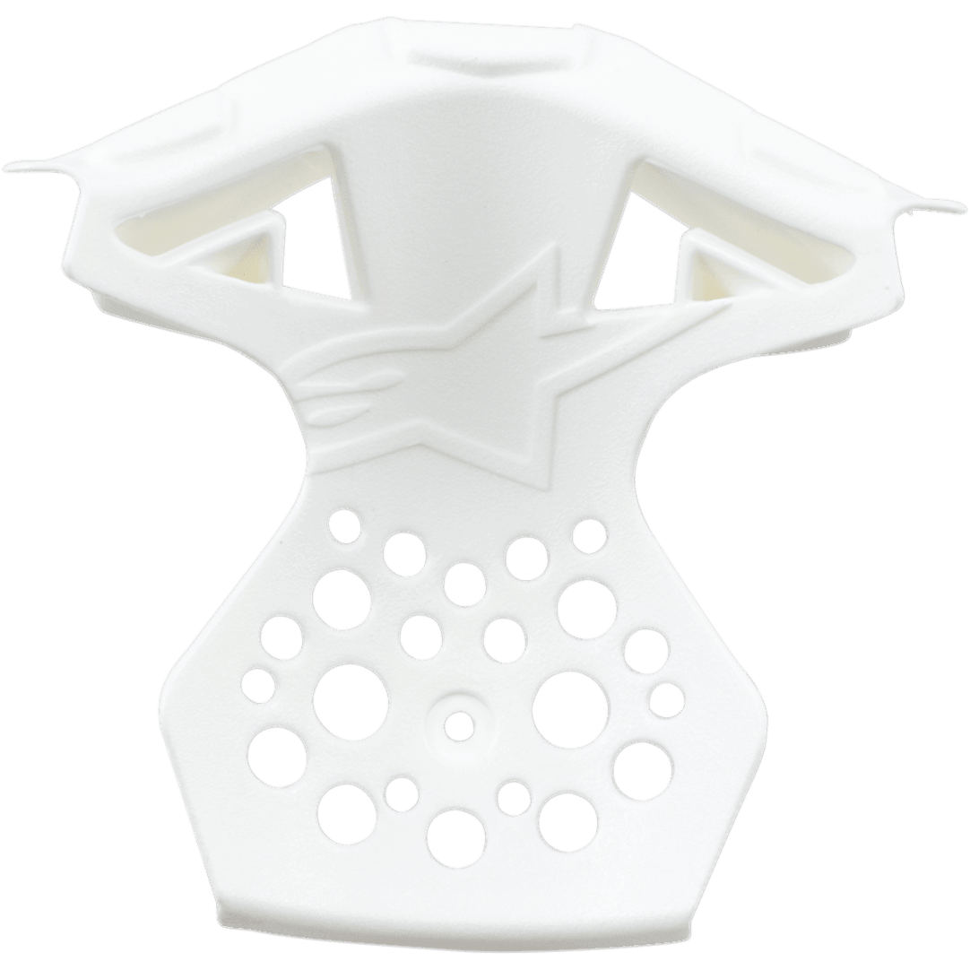 Alpinestars Supertech M10/M8 Marco de Ventilación Kin – Blanco brillante - MxProStoreParts