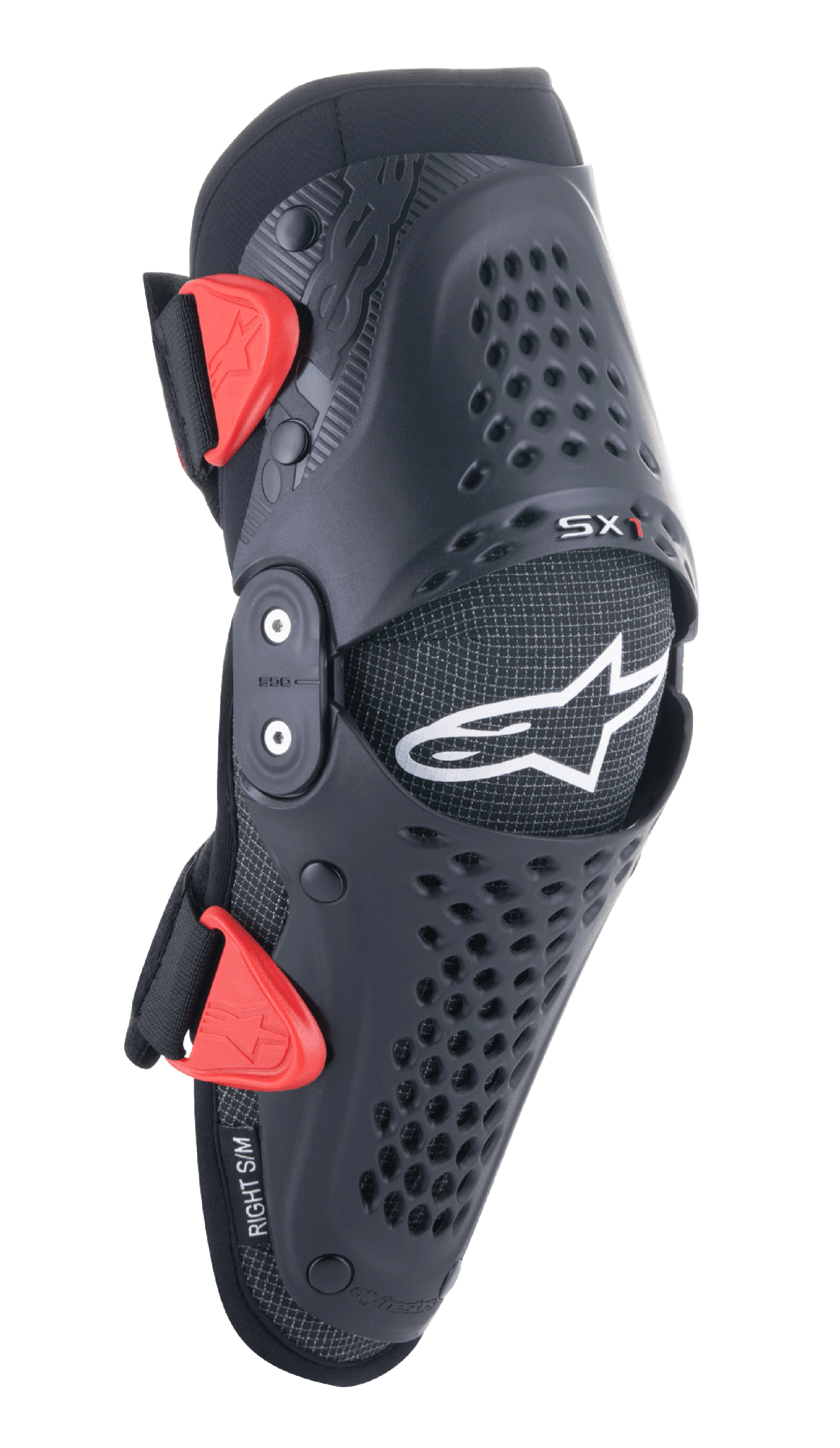 Alpinestars Jeugd SX-1 Kniebeschermers – Zwart rood - MxProStoreParts