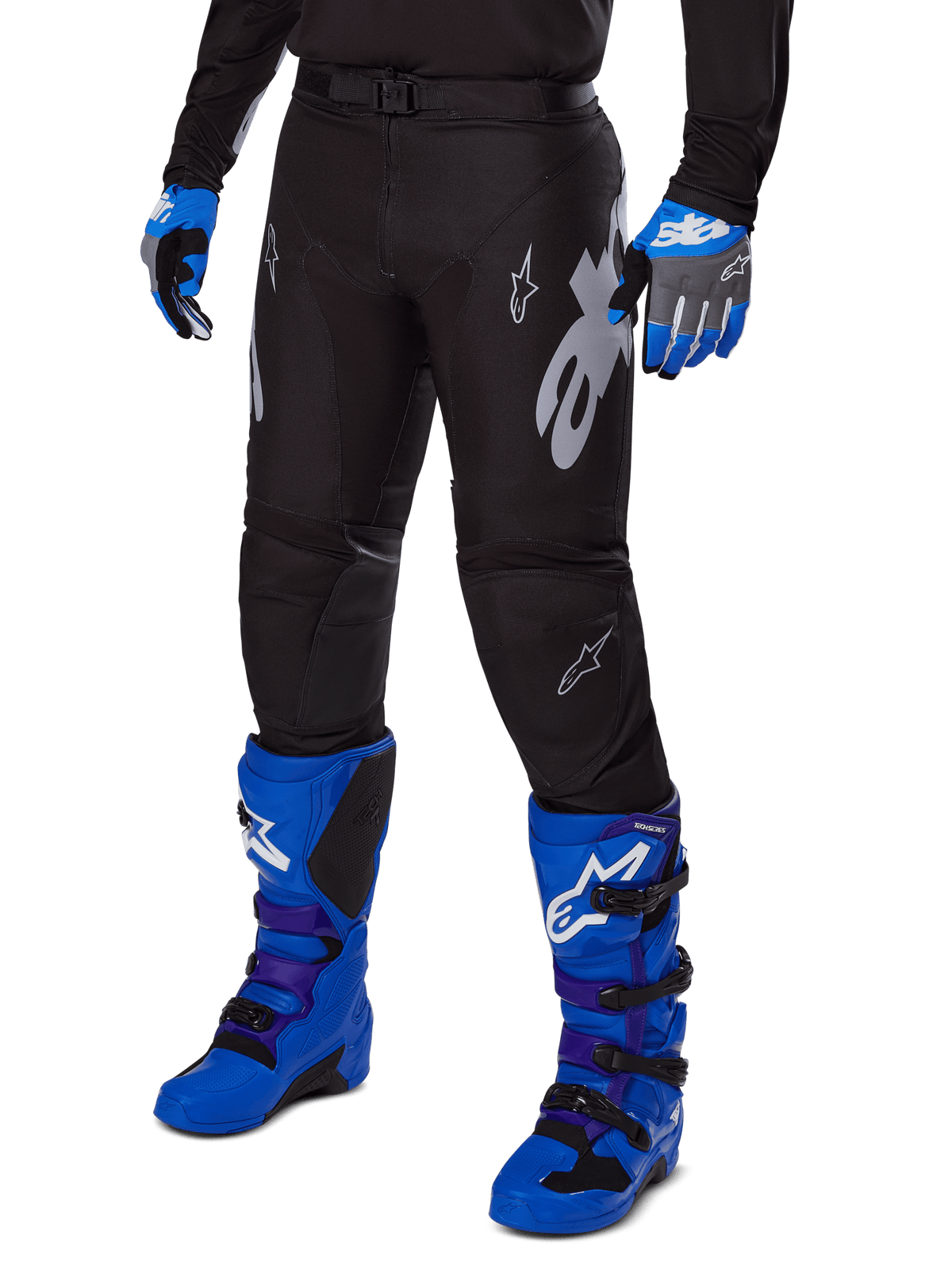 Alpinestars Racer Graphite Broek 2025 – Zwart grijs - MxProStoreParts