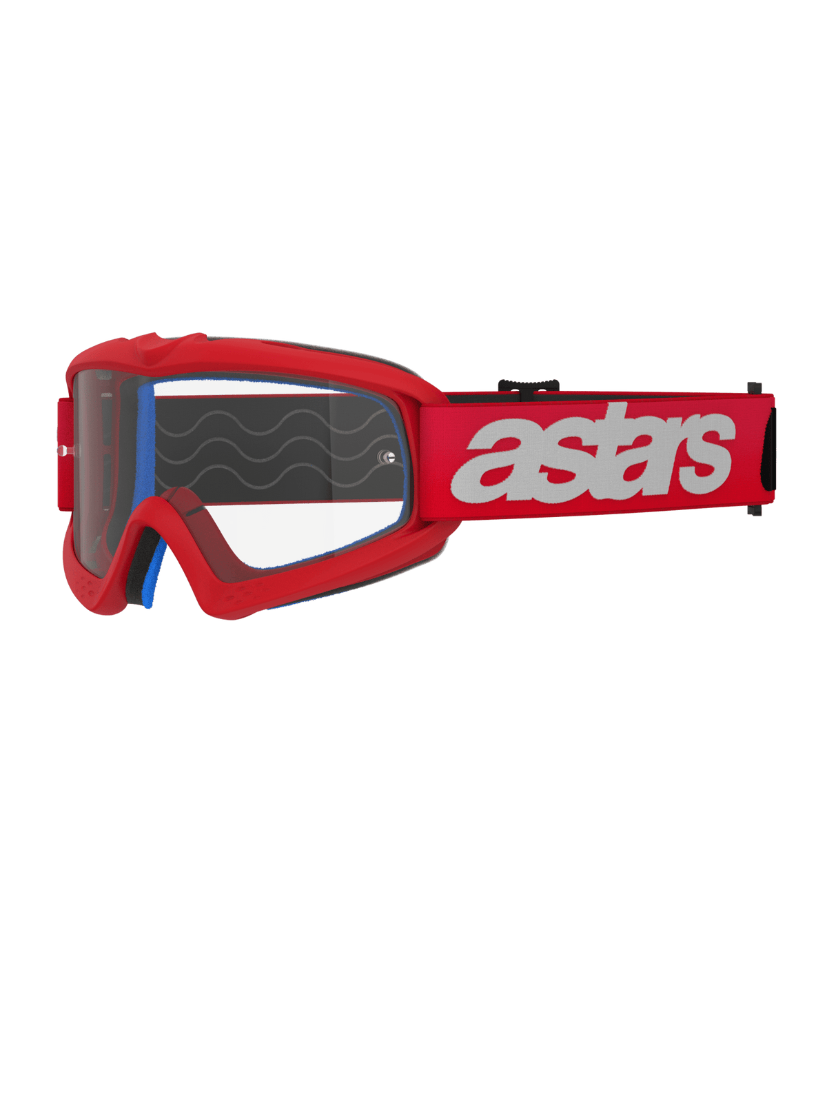 Alpinestars Vision Gafas de Cross Blaze para Jóvenes – Rojo transparente - MxProStoreParts