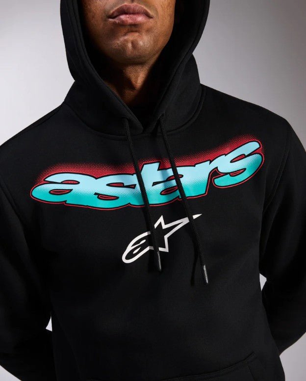 Alpinestars Hoodie Ellipsoid Black - MxProStoreParts
