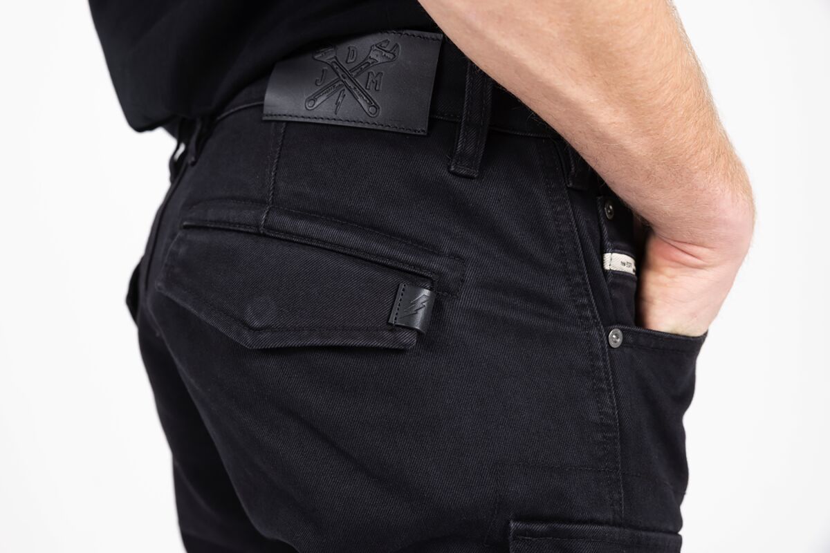 JOHN DOE Defender Mono herenmotorbroek zwart 42/32