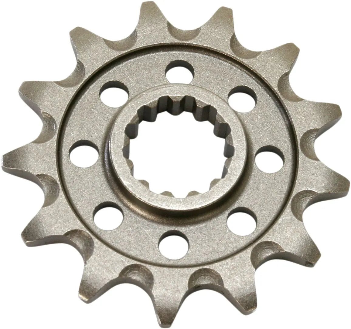 JT piñón delantero de acero con ranuras de barro JTF1442.13SC - MxProStoreParts