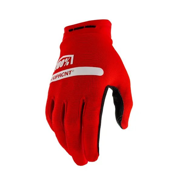 100% Jeugd Ridecamp crosshandschoenen met gebreide bovenzijde - MxProStoreParts