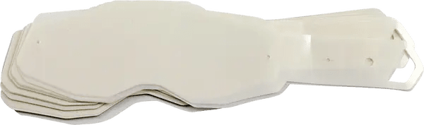 100% Accuri 2/Strata 2/Racecraft 2 tear-offs – 50 stuks - MxProStoreParts