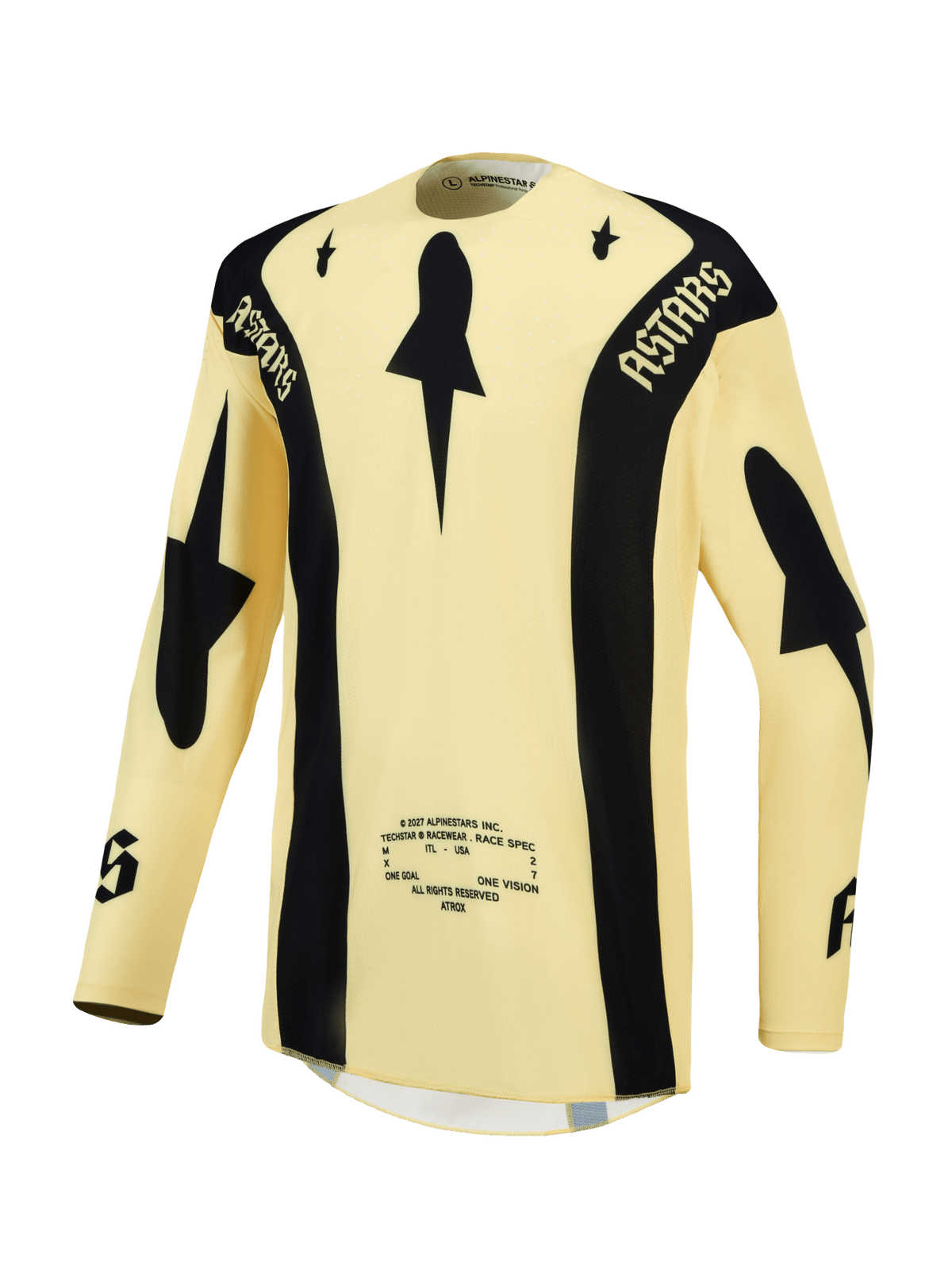 Maillot Alpinestars Techstar Atrox 2027 – Jaune Noir - MxProStoreParts