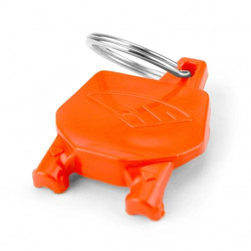 Porte-clés plaque d'immatriculation avant Cycra Orange - MxProStoreParts