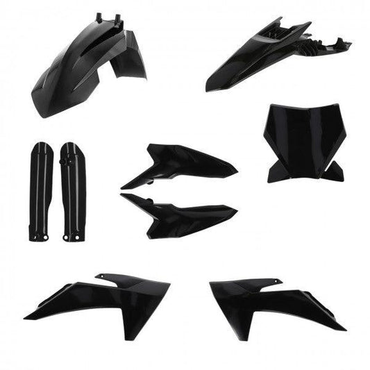 Acerbis Black Plastic Kit for KTM SX 65 2024-