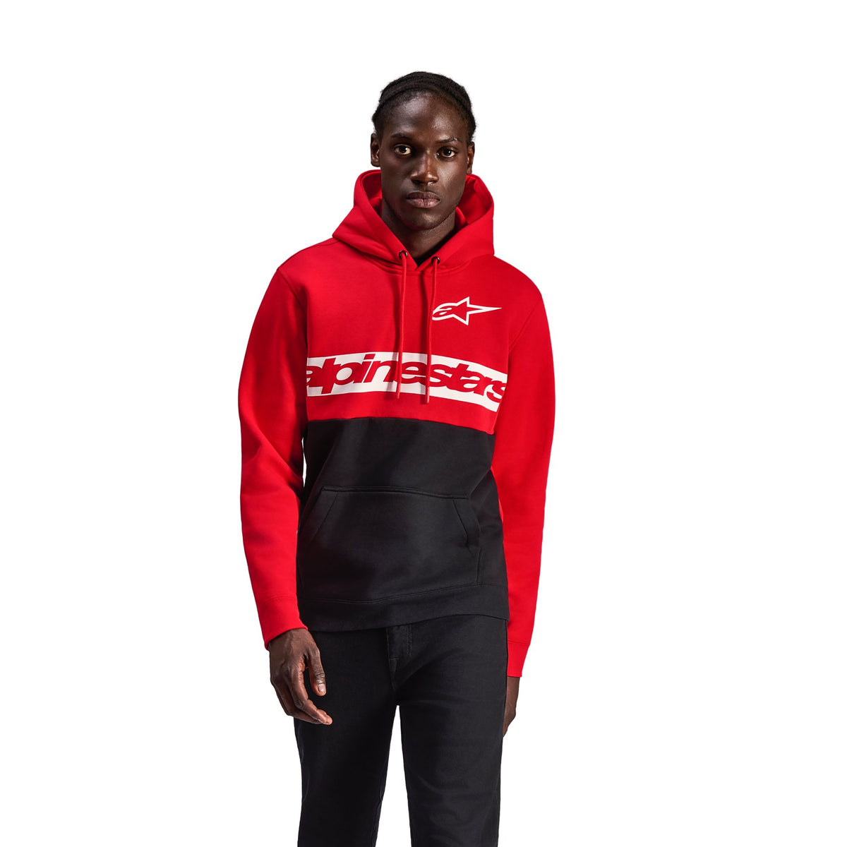 Alpinestars Parallel hoodie – rood/zwart - MxProStoreParts