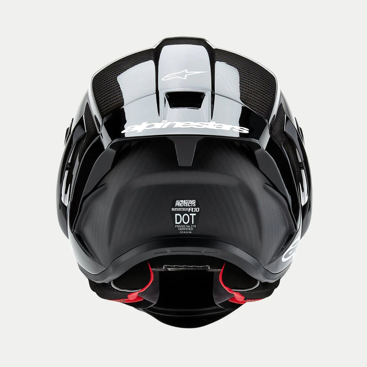 Alpinestars Helmet Supertech R10 Black/Carb - MxProStoreParts